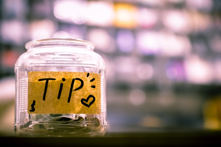 Tip jar