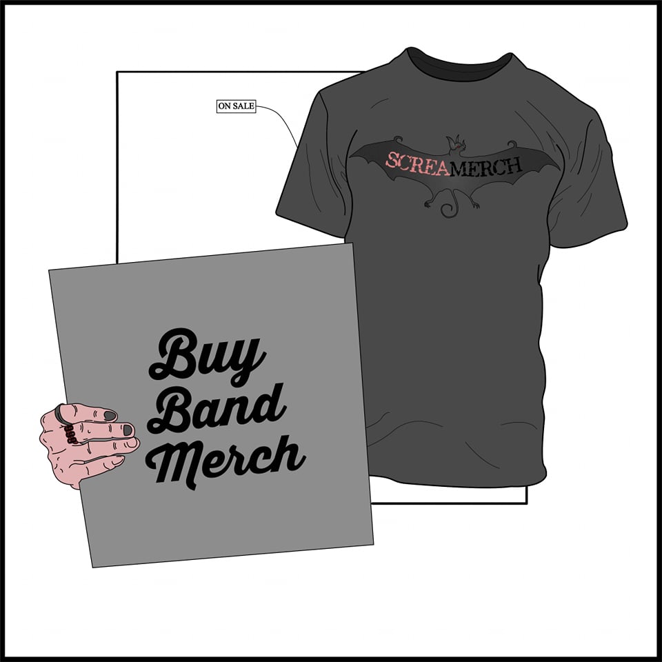 Buy Local Metal Bands Merch