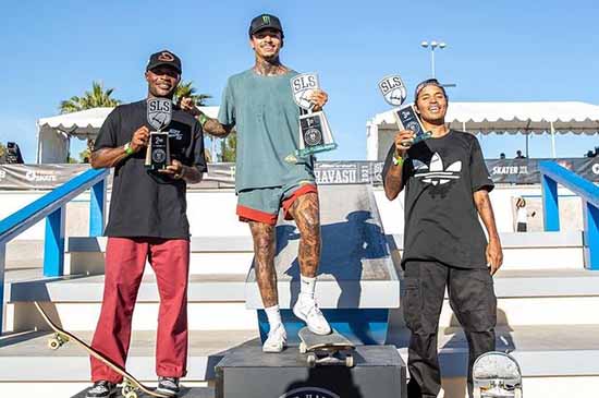 Nyjah Huston Wins SLS