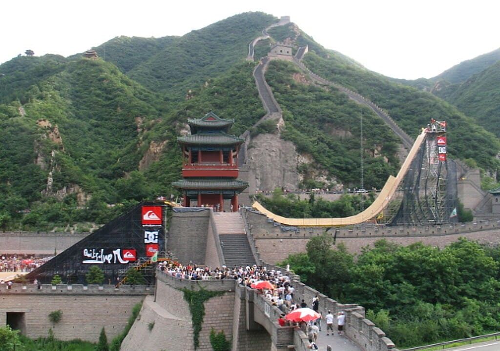 Danny Way Great Wall Of China Mega Ramp Trick