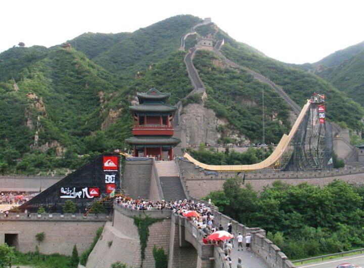 Danny Way Great Wall Of China Mega Ramp Trick