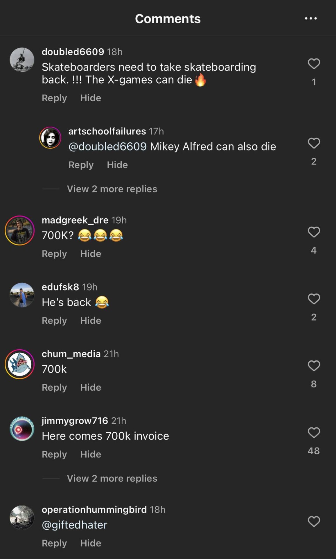 Mikey Alfred facing Backlash from haters