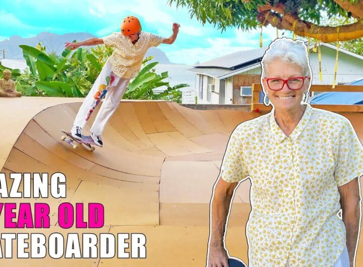 67 Year Old Skateboarder