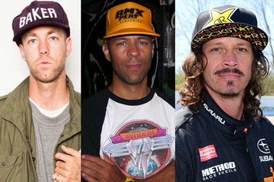 Andrew Reynolds, Sal Barbier & Bucky Lasek Skateboarding Hall of Fame