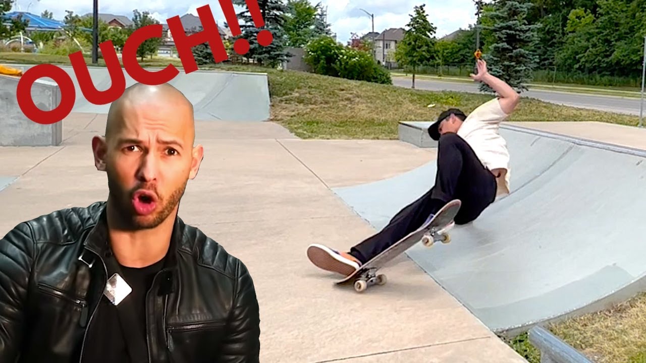 Andrew Tate Hates Skateboarders