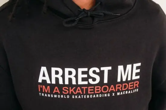 Arrest Me I’m a Skateboarder