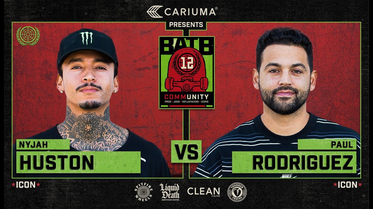 BATB 12 Nyjah Huston Vs. Paul Rodriguez