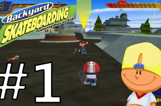 Backyard Skateboarding Video Game