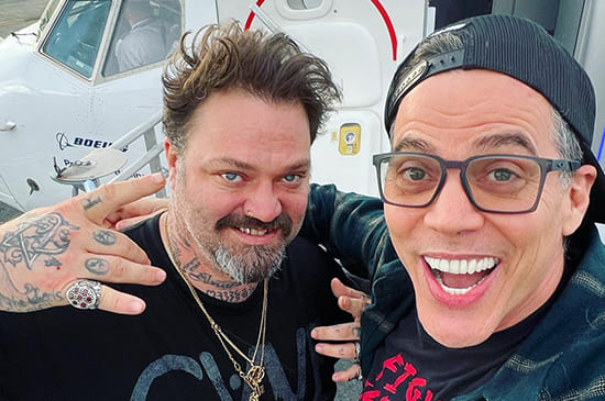 Bam Margera and Steve O