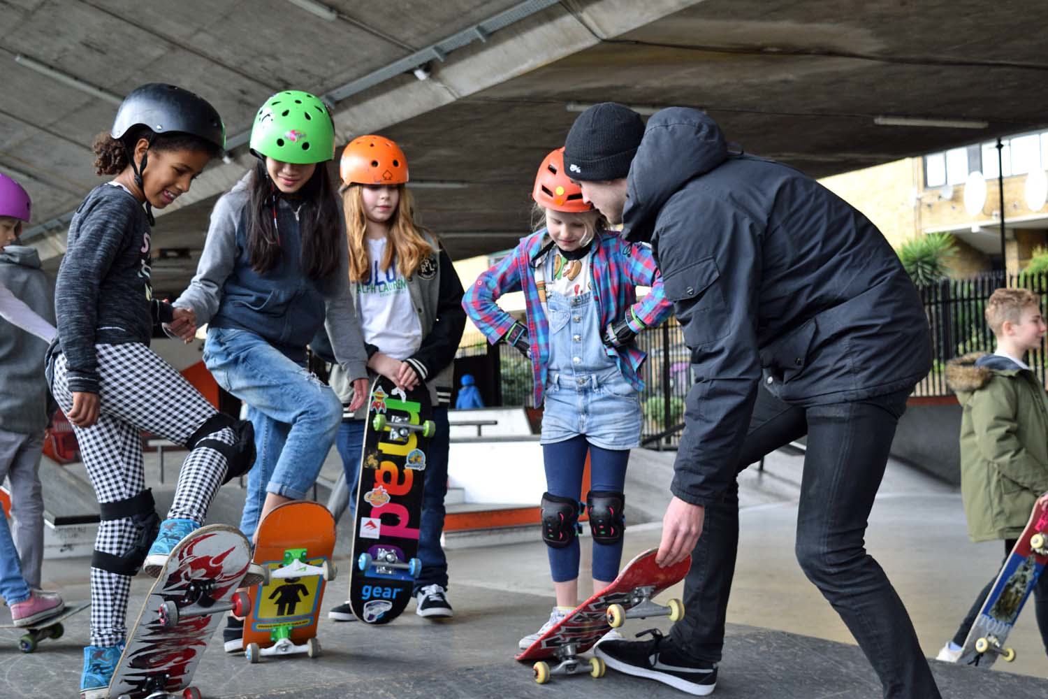 Begginer Skateboarding