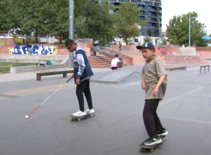 Blind Skateboarders Abdul and Mo Syed