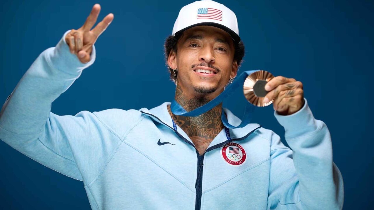 Bronze Medalist Nyjah Huston