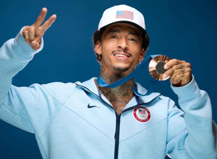 Bronze Medalist Nyjah Huston