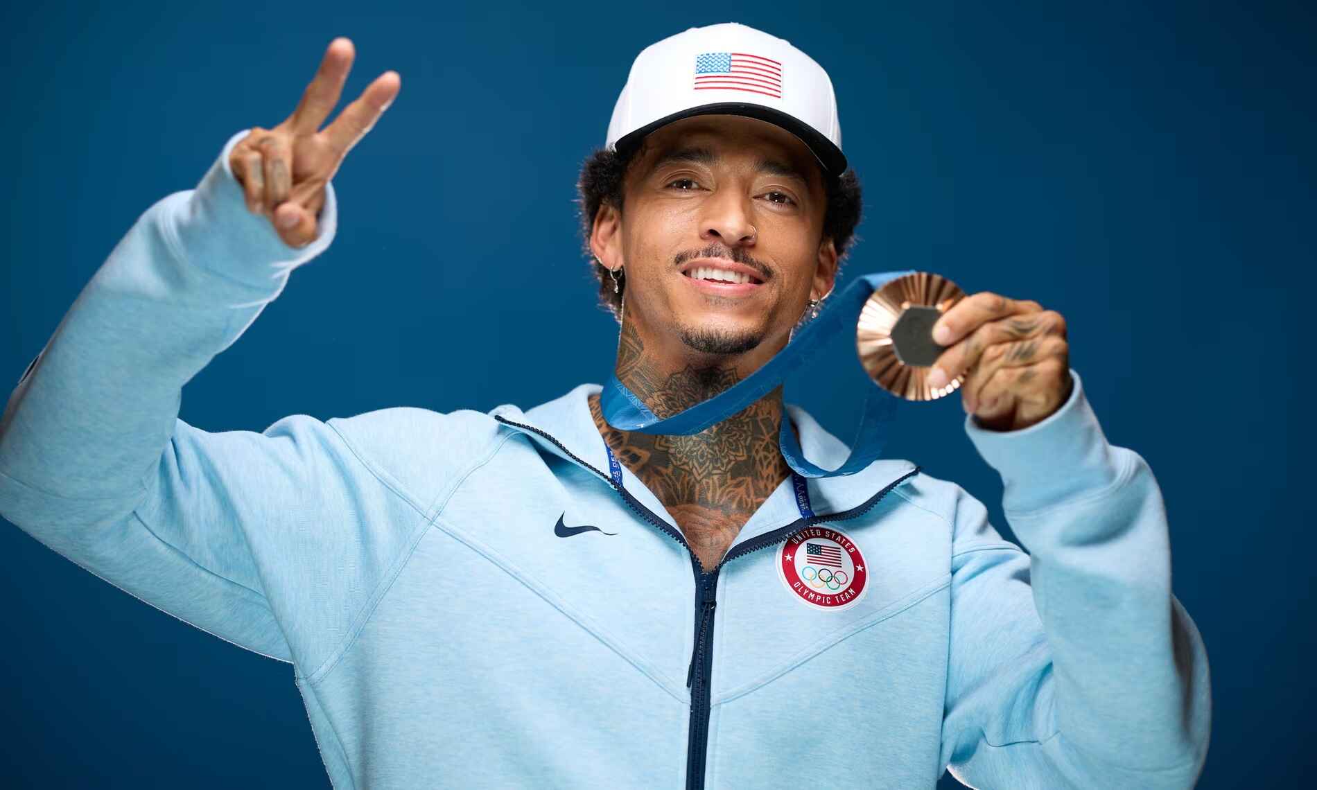 Bronze Medalist Nyjah Huston