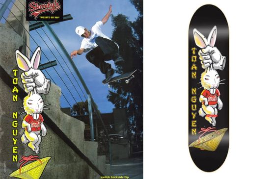 Buy The Toan Nguyen Rabbit Shorty's Pro Deck & All Profits go to His AML Fight