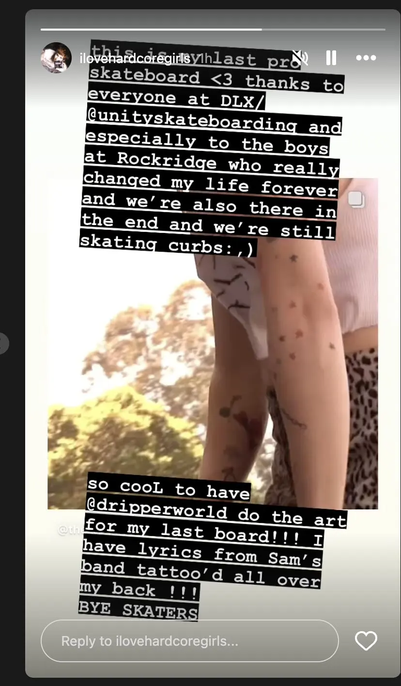 Cher Strauberry Retires From Professional Skateboarding Cher Strauberry Retires From Professional Skateboarding