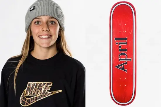 Chloe Covell on April Skateboards