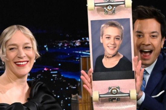 Chloë Sevigny FA Board on Jimmy Fallon