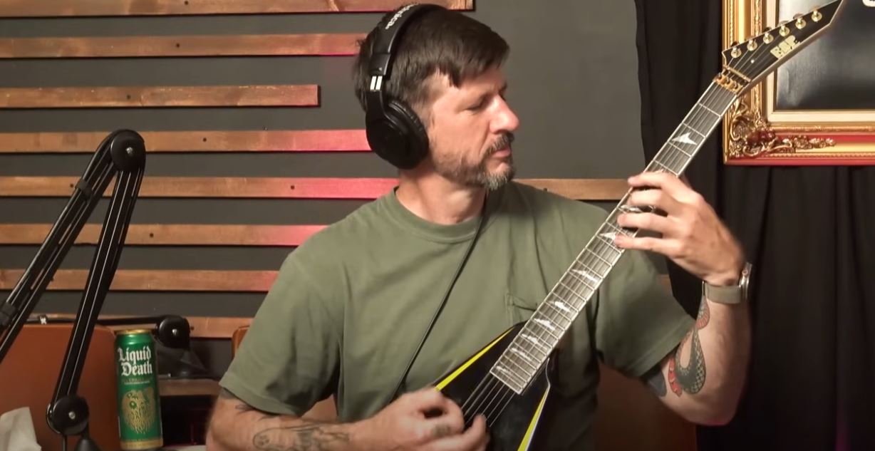 Chris Cole Shredding a Guitar Chris Cole Shredding a Guitar