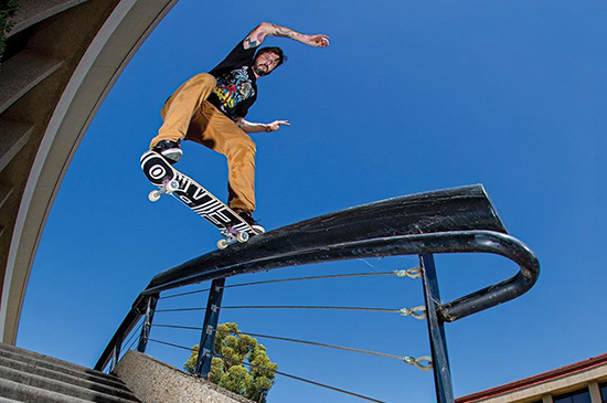 Chris Cole frontside tailslide