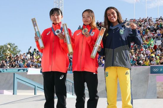 Coco Yoshizawa Wins Gold in Women's Olympic Street Skateboarding