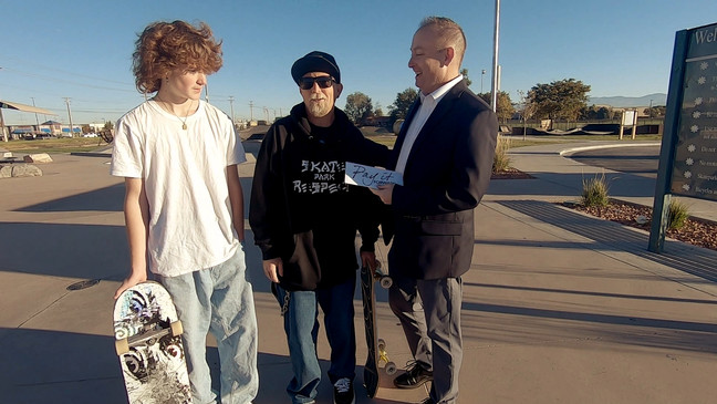 Core skateboarder Travis Bellatino