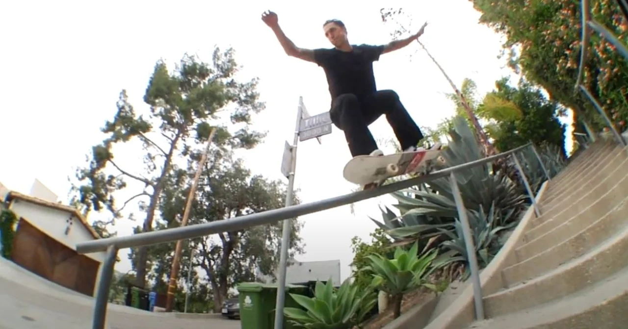 Elijah Berle backside 50-50