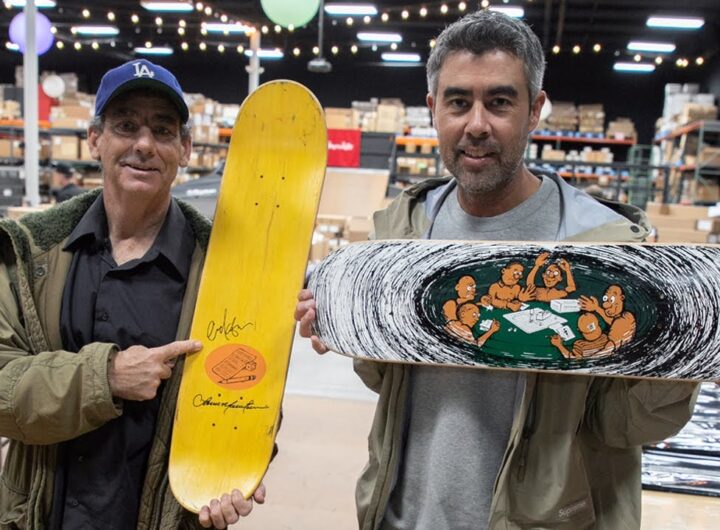 Eric Koston & Lance Mountain Pictionary Board