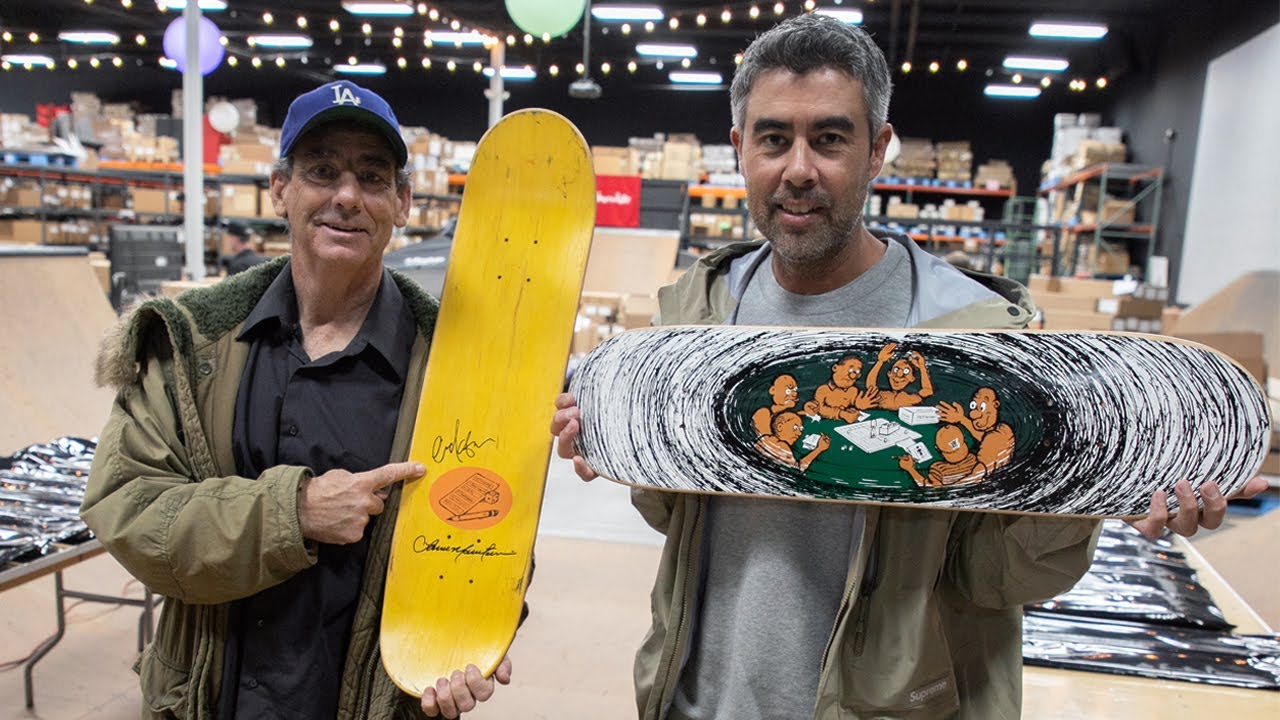 Eric Koston & Lance Mountain Pictionary Board