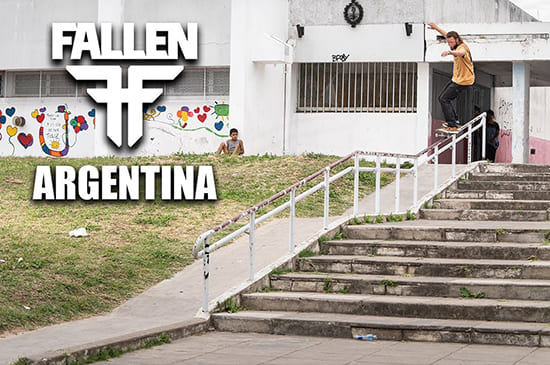 Fallen Footwear Argentina Tour