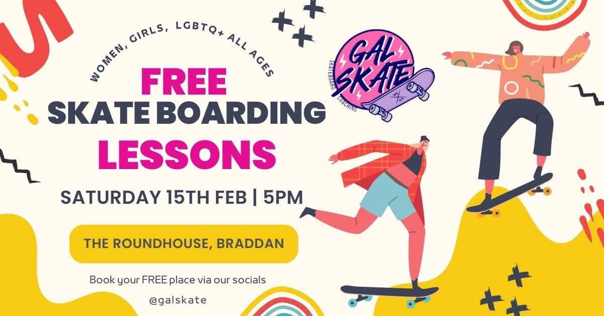 Gal Skate FREE Skateboarding Lessons