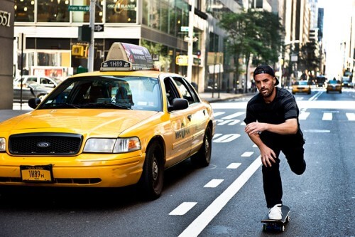 Gino Iannucci skating the streets of NY