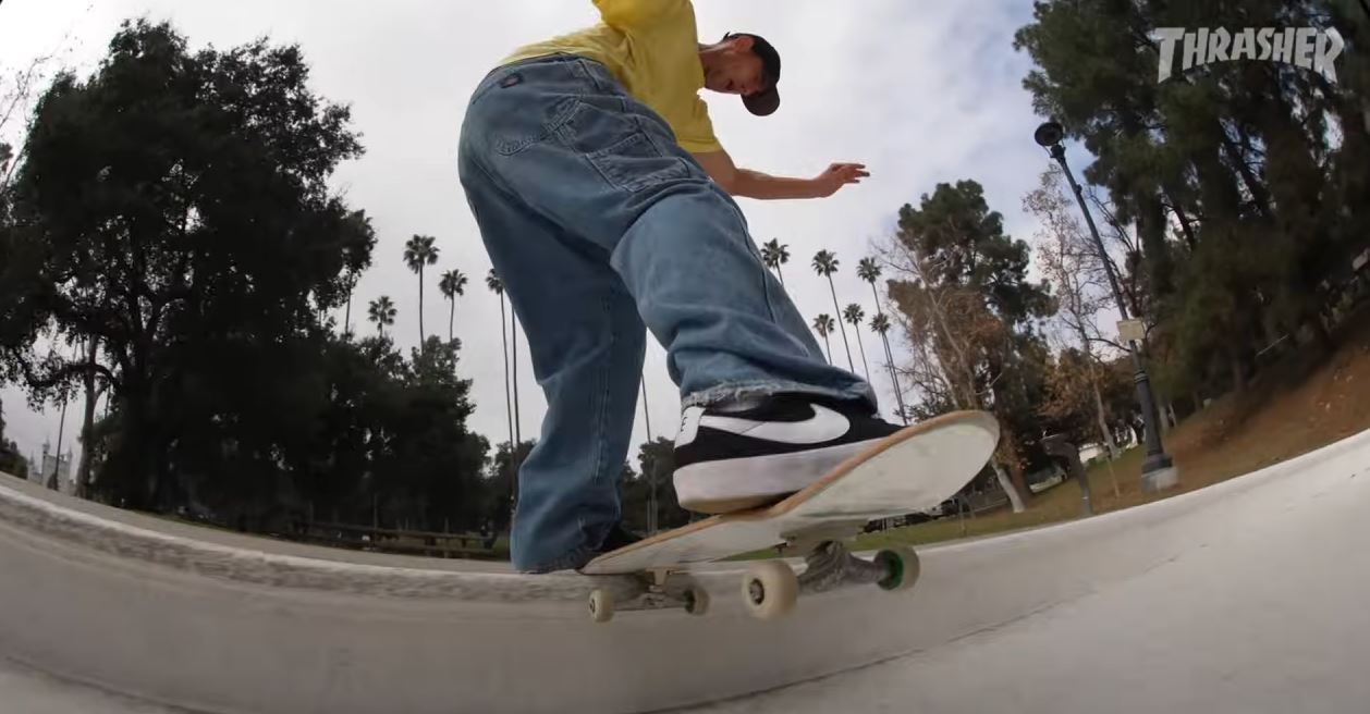 Guy Mariano skating ledge