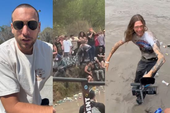 Guy Who Pushed Chris Gregson Into the Mud Says He’d Do It Again Guy Who Pushed Chris Gregson Into the Mud Says He’d Do It Again