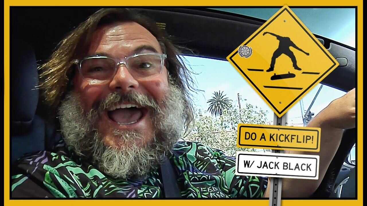 Jack Black Yells DO A KICKFLIP!