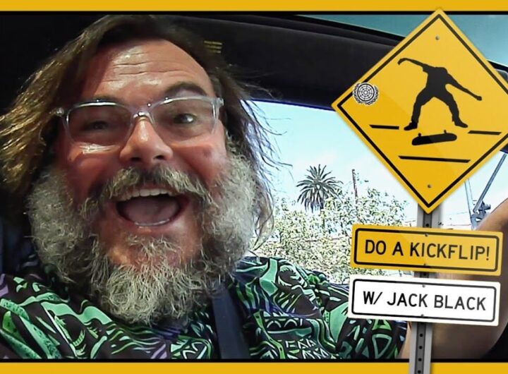 Jack Black Yells DO A KICKFLIP!