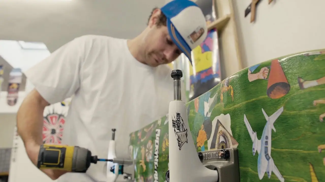 Jake Anderson For Thunder Trucks Jake Anderson For Thunder Trucks