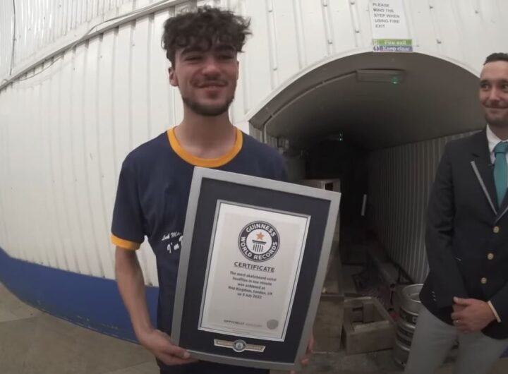 Jamie Griffin Breaks Guinness World Record