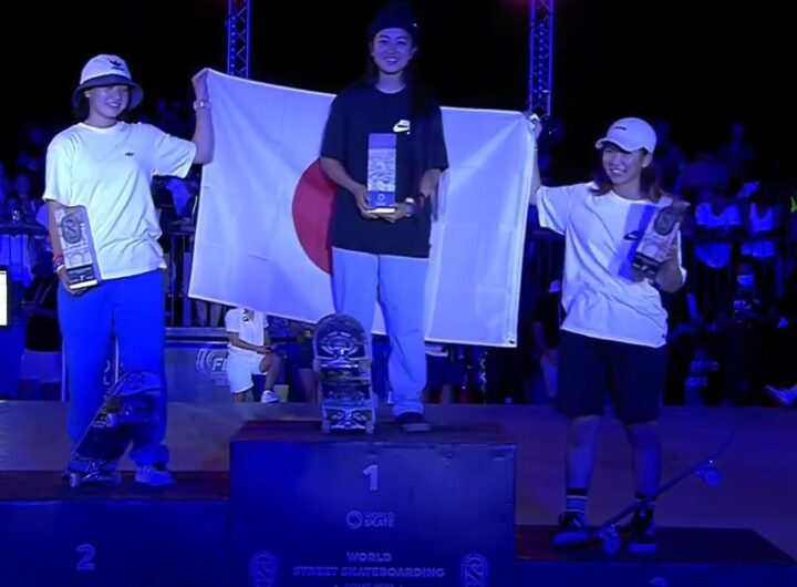 Japanese Teens Wins Women's Street Skateboarding World Championships in Rome