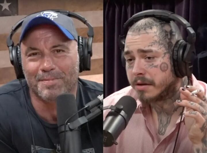 Joe Rogan and Post Malone