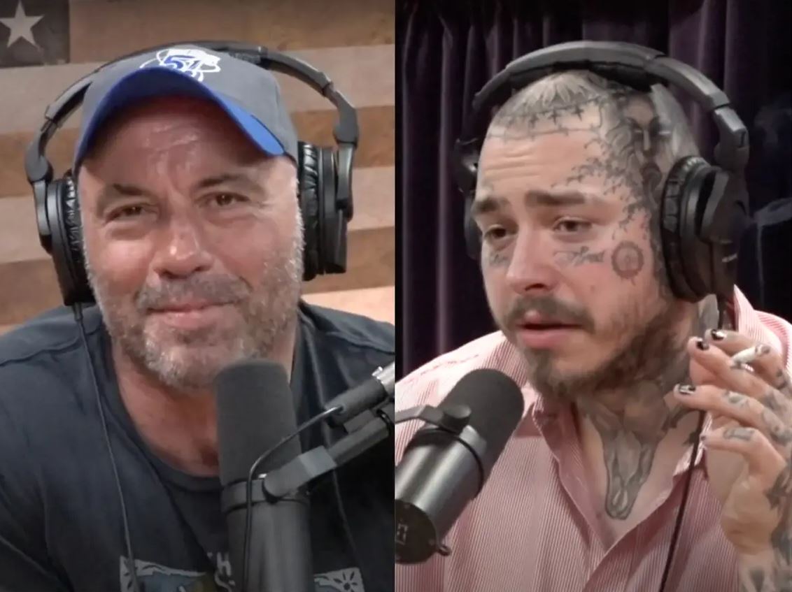 Joe Rogan and Post Malone