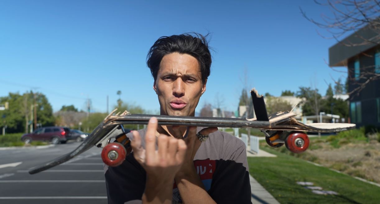 John Hill on Tony Hawk Walmart Board