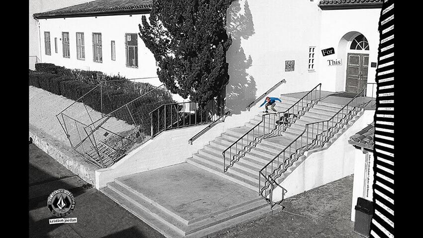 Kristion Jordan's Volcom Part