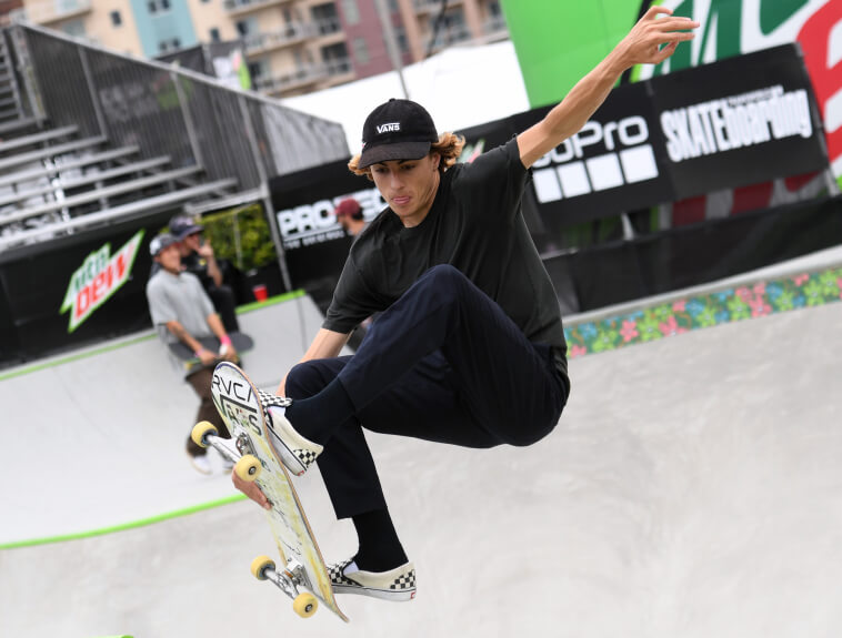 Curren Caples skating bowl