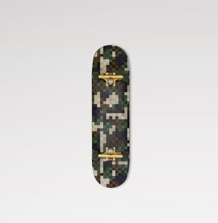 LV Camo skateboard