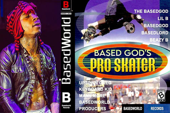 Lil B TYBG Basegod Pro Skater