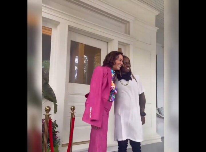 Lil Wayne Meets Vice President Kamala Harris