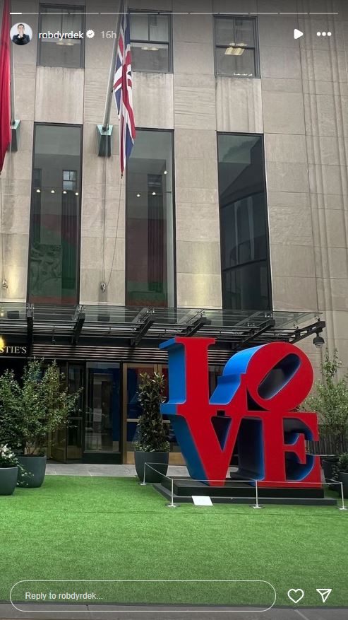 Love Park Sign Rob Dyrdek