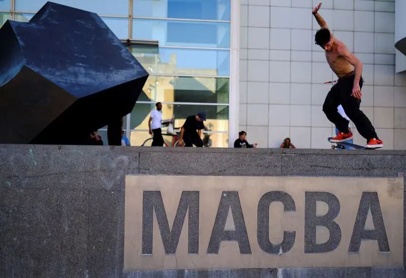 Macba skate spot