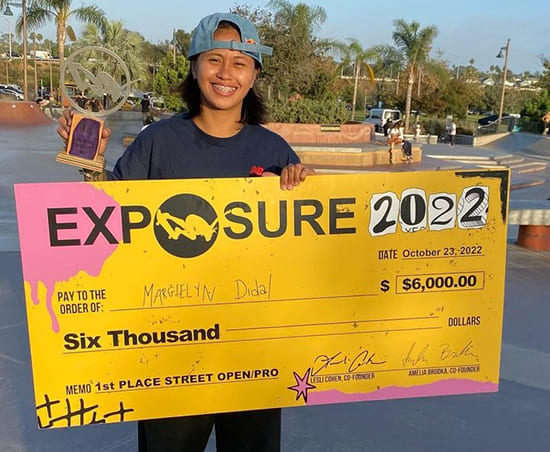 Magie Didal Wins Exposure Skate Event